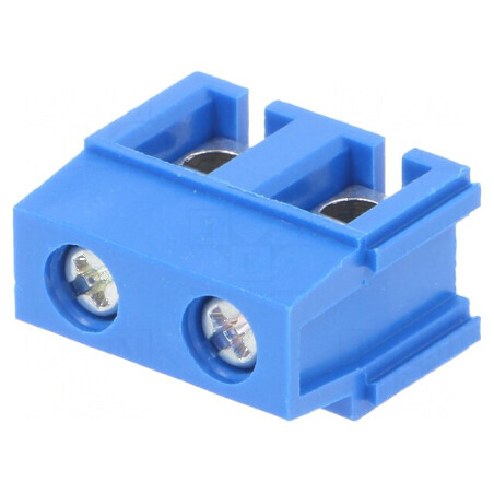 Regletă de Conexiuni pentru PCB 90° - 7,5mm, 2 Piste, 16A | Electronic-mag.ro | Componente Electronice