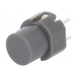 Comutator Tastatură Poz. 2 SPST-NO 0,01A/35VDC Gri THT 1,3N pentru Circuit Electric | Electronic-mag.ro | Componente Electronice