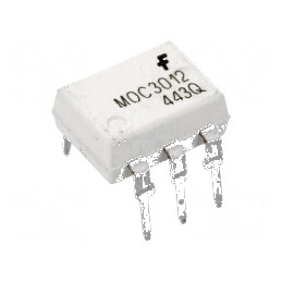 Optotriac MOC301XM 5,3kV DIP6 - Triac cu Canale Multiple pentru Controlul Sarcinilor Elektrice | Electronic-mag.ro | Componente Electronice
