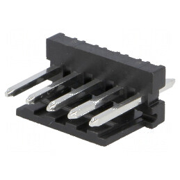 Conector cablu-placă soclu tată PIN 5, 3,96mm THT MAS-CON - Componentă electronică de conectare | Electronic-mag.ro | Componente Electronice