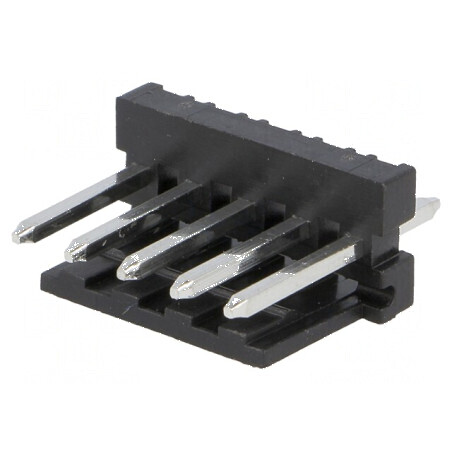 Conector cablu-placă soclu tată PIN 5, 3,96mm THT MAS-CON - Componentă electronică de conectare | Electronic-mag.ro | Componente Electronice