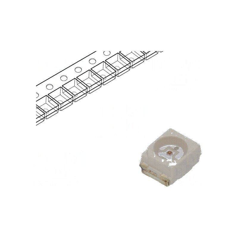 LED SMD 3528 Verde 10-25mcd, Dimensiune 3,5x2,8x1,9mm, Unghi de Dispersie 120°, 20mA, λd: 568nm | Electronic-mag.ro | Componente Electronice LED SMD 3528 Verde 10-25mcd, Dimensiune 3,5x2,8x1,9mm, Unghi de Dispersie 120°, 20mA, λd: 568nm | Electronic-mag.ro | Componente Electronice
