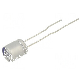 Condensator Hibrid THT -55° până la 125°C, Dimensiune Carcasă Ø6,3x7,5mm, Toleranță ±20% | Electronic-mag.ro | Componente Electronice