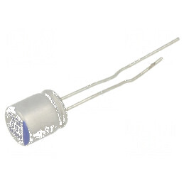 Condensator Hibrid THT -55÷125°C, Dimensiuni Carcasă Ø6,3x7,5mm, Toleranță ±20% | Electronic-mag.ro | Componente Electronice