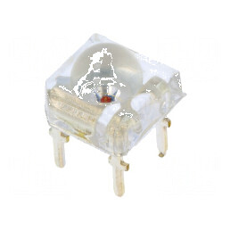 LED Super Flux Oval Ambră 7,62x7,62mm 4200-5800mcd 80° 80mA | Electronic-mag.ro | Componente Electronice