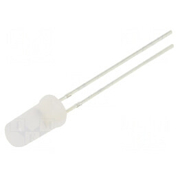 Banda LED 4,8mm RGB 180° cu Lentilă Albă Difuză - 20mA | Electronic-mag.ro | Componente Electronice
