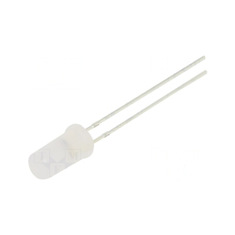 Banda LED 4,8mm RGB 180° cu Lentilă Albă Difuză - 20mA | Electronic-mag.ro | Componente Electronice