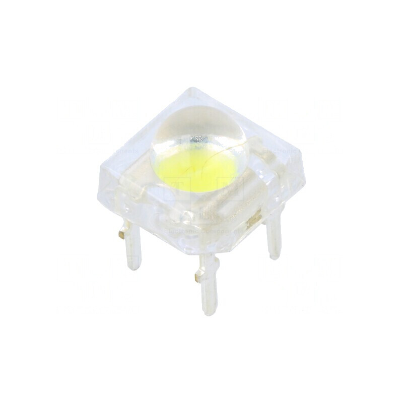 LED Super Flux Oval Alb Rece 7,62x7,62mm 10000-12000mcd 80° | Electronic-mag.ro | Componente Electronice LED Super Flux Oval Alb Rece 7,62x7,62mm 10000-12000mcd 80° | Electronic-mag.ro | Componente Electronice