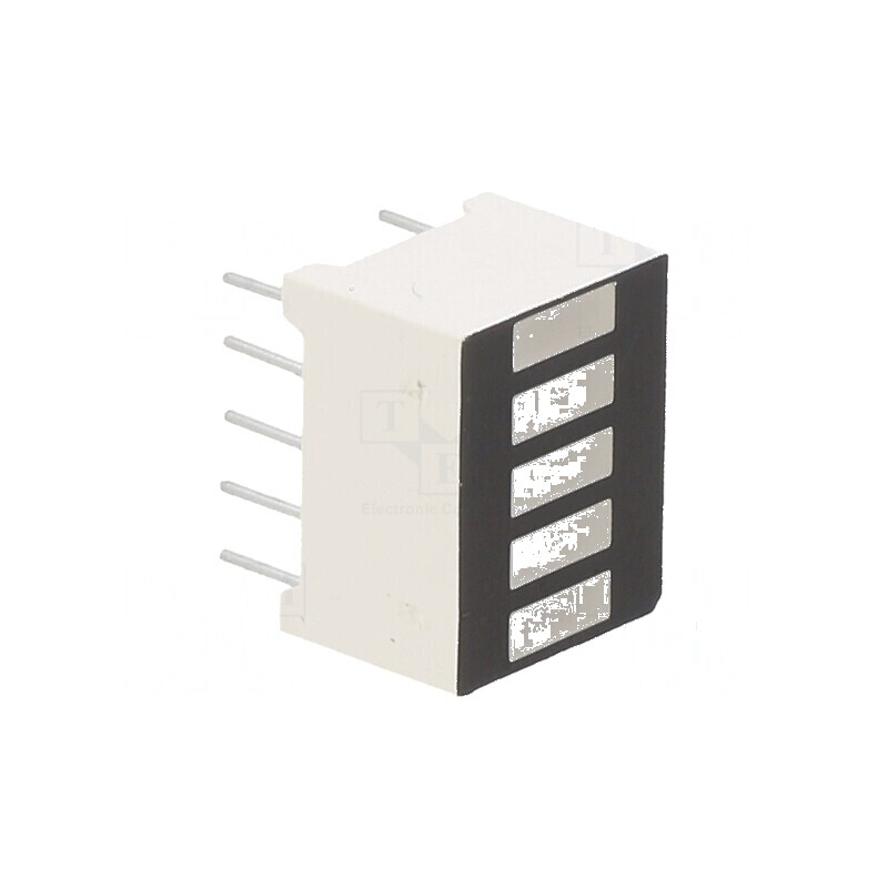 Afișaj LED Riglă Roșie 35mcd 12,7x10,1mm, Tensiune 2,1÷2,5V | Electronic-mag.ro | Componente Electronice