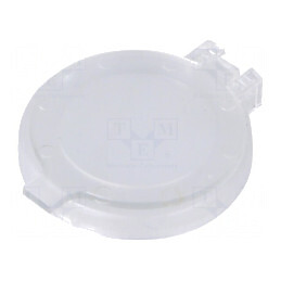 Capac de protecție pentru montare pe panou cu piuliță din spate 1÷10mm | Electronic-mag.ro | Componente Electronice