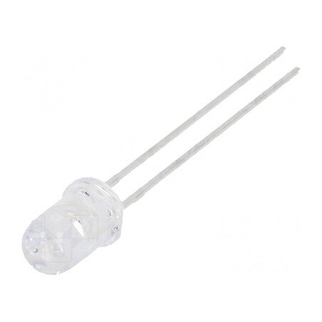 LED 5mm Galbenă 1000mcd 30° Convex - Lumină Frontala Nr. Term: 2 | Electronic-mag.ro | Componente Electronice
