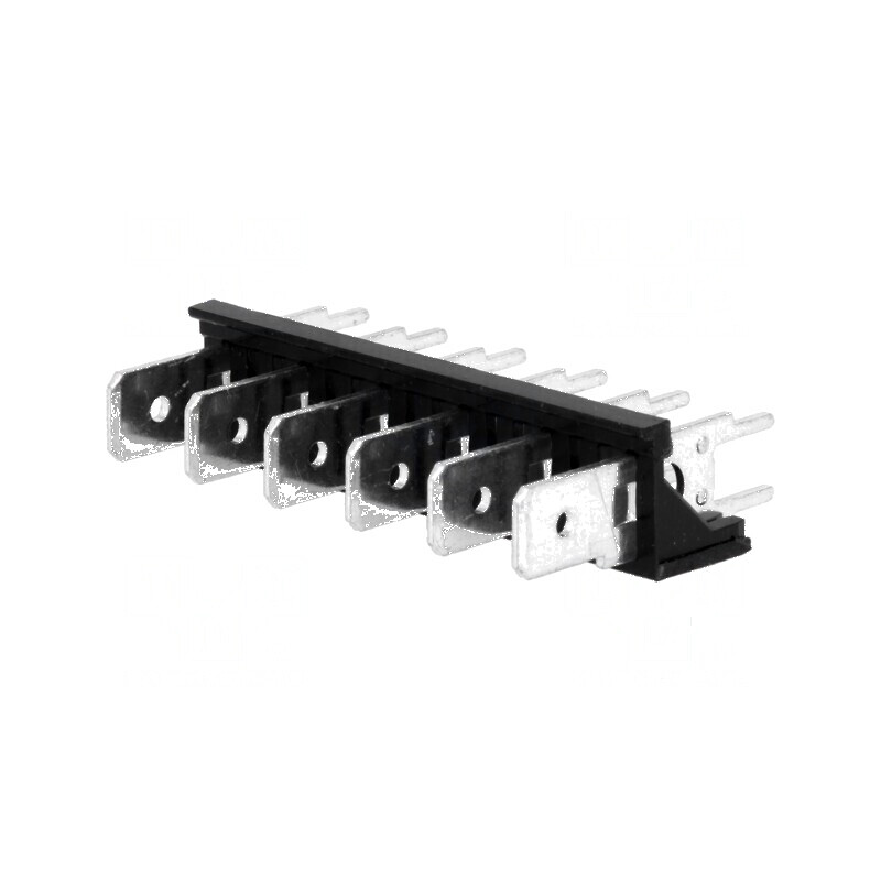 Terminal conector spadă 6,3mm THT 250V drept, Raster 7,62mm - Componentă electrică profesională | Electronic-mag.ro | Componente Electronice Terminal conector spadă 6,3mm THT 250V drept, Raster 7,62mm - Componentă electrică profesională | Electronic-mag.ro | Componente Electronice