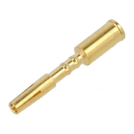 Conector M12 Power cu Pin mamă aurit pentru cabluri 0,75÷1,5mm² - Crimpat | Electronic-mag.ro | Componente Electronice