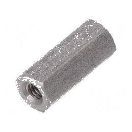 Piuliță Distanțieră Filetată 12mm M2,5 Hexagonală pentru Montaj Tehnic | Electronic-mag.ro | Componente Electronice