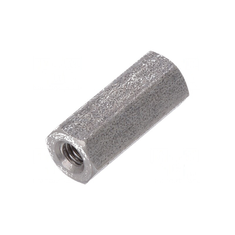 Piuliță Distanțieră Filetată 12mm M2,5 Hexagonală pentru Montaj Tehnic | Electronic-mag.ro | Componente Electronice