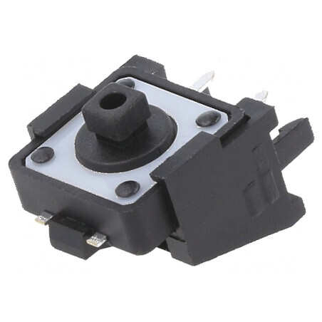 Microîntrerupător TACT SPST-NO 0,05A/12VDC THT Pozitie 2 - Comutator Profesional pentru Circuit Electric | Electronic-mag.ro | Componente Electronice