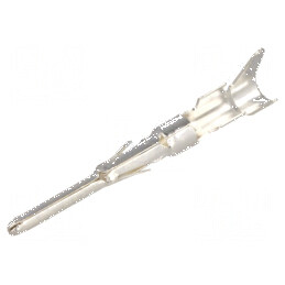 Pin tată 1,6mm argintat pentru cabluri 1,5÷2,5mm² 16AWG÷14AWG - pini ştanţaţi | Electronic-mag.ro | Componente Electronice