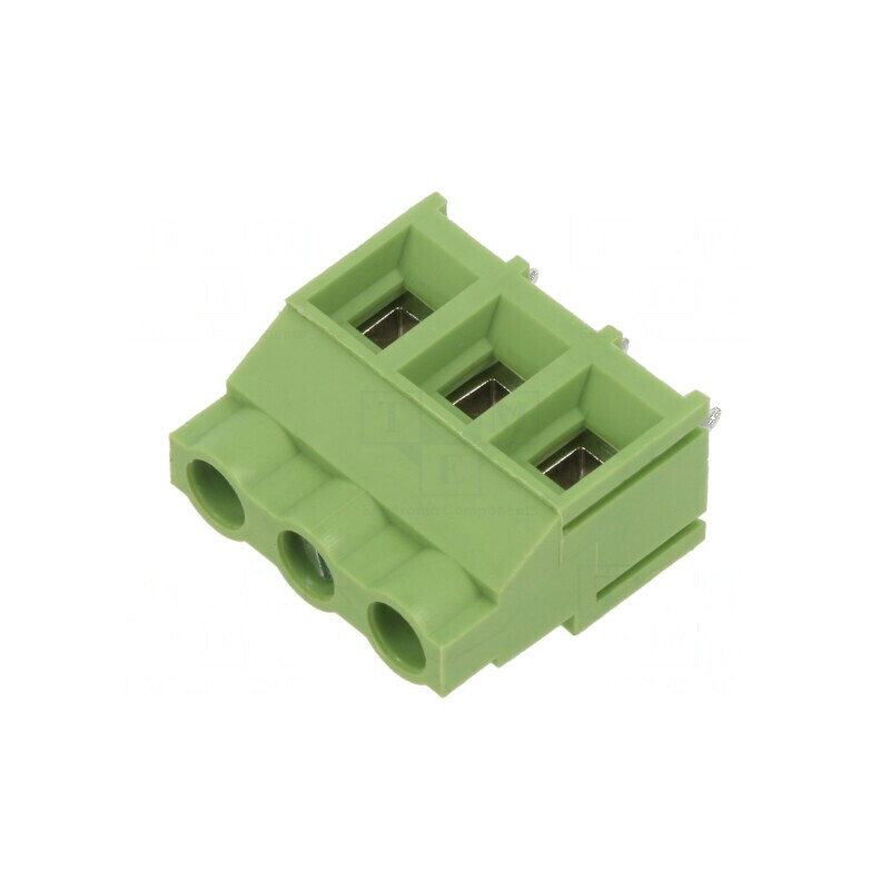 Regletă de conexiuni pentru PCB în unghi de 90° - 3 piste, 7,62 mm | Electronic-mag.ro | Componente Electronice Regletă de conexiuni pentru PCB în unghi de 90° - 3 piste, 7,62 mm | Electronic-mag.ro | Componente Electronice