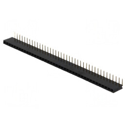 Conector şiruri pini soclu mamă 40 pini unghi 90° 2,54mm | Electronic-mag.ro | Componente Electronice