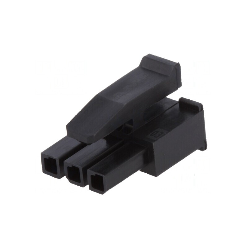 Conector cablu-cablu mufă mamă Micro MATE-N-LOK 3mm, 3 pini - soluție de interconectare profesională | Electronic-mag.ro | Componente Electronice