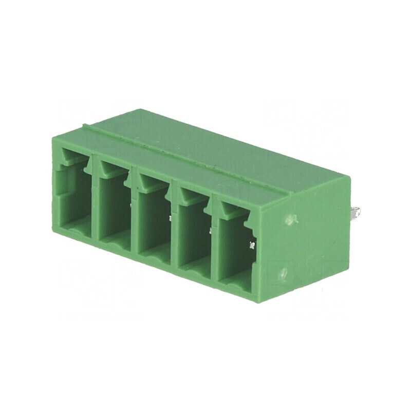Regletă de conexiuni deconectabilă 3,81mm, 5 piste, tip tată - soluție profesională pentru conectare electronică | Electronic-mag.ro | Componente Electronice