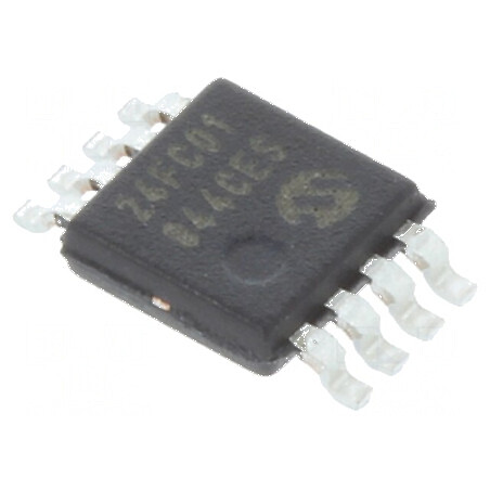 Memorie EEPROM 1kb I2C 128x8bit 1,7-5,5V 1MHz MSOP8 - Componente Electronice | Electronic-mag.ro | Componente Electronice