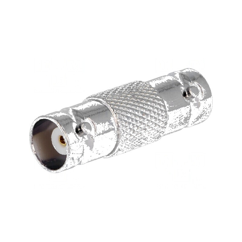 Adaptor BNC Soclu Drept - Conector Dual pentru Cablu Coaxial | Electronic-mag.ro | Componente Electronice