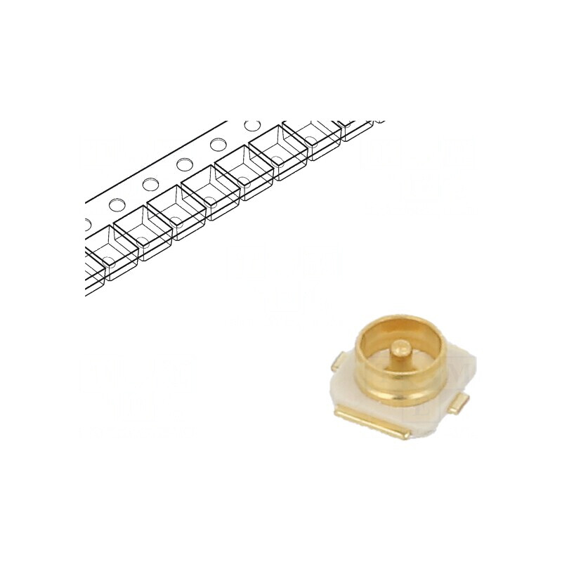Conector U.FL (IPX/AMC) 50Ω SMT Tată, Tăiat din Rolă - Soclu de Înaltă Performanță pentru Aplicații RF | Electronic-mag.ro | Componente Electronice Conector U.FL (IPX/AMC) 50Ω SMT Tată, Tăiat din Rolă - Soclu de Înaltă Performanță pentru Aplicații RF | Electronic-mag.ro | Componente Electronice