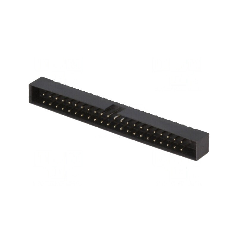 Conector IDC Soclu Tată PIN 44 Drept THT Gold Flash 2mm - Componentă Electronică de Înaltă Calitate | Electronic-mag.ro | Componente Electronice