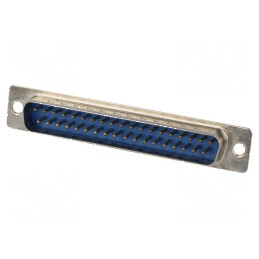 Conector D-Sub 37 PIN Mufă Tată Cablu Lipire 5A cu Placare Gold Flash | Electronic-mag.ro | Componente Electronice