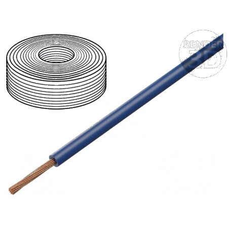 Cablu Litat H05Z-K 1mm² LSZH Albastru Întunecat 300V/500V | Electronic-mag.ro | Componente Electronice