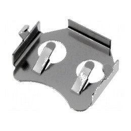 Clips pentru PCB BR1220, BR1225, CL1220, CR1216, CR1220 - Înălțime 3mm, Diametru 12mm | Electronic-mag.ro | Componente Electronice