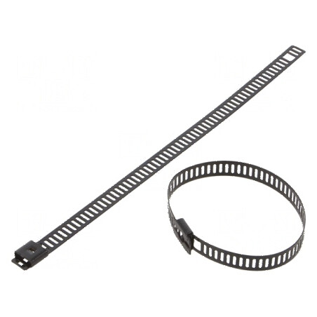 Colier de strângere din oțel inoxidabil AISI 304, dimensiuni L: 150mm, W: 7mm | Electronic-mag.ro | Componente Electronice