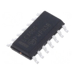 IC Digital NAND 4 Canale CMOS/TTL SMD SO14 2-3.6VDC | Electronic-mag.ro | Componente Electronice