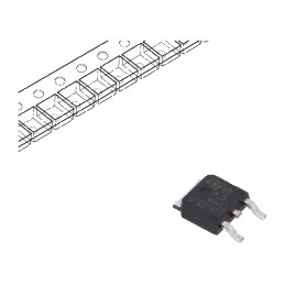 Tranzistor NPN Bipolar 80V 8A 20W DPAK - Componentă Electronică de Putere | Electronic-mag.ro | Componente Electronice