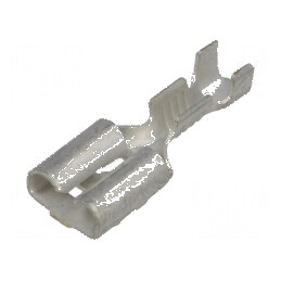 Terminal plat 6,3mm 0,8mm mamă pentru cabluri 0,5-1,5mm², crimpare profesională | Electronic-mag.ro | Componente Electronice