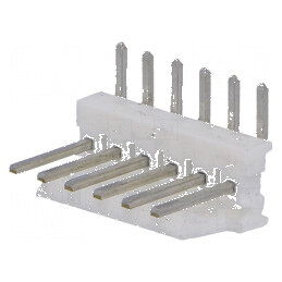 Conector cablu-placă soclu tată PIN 6, 2,54mm THT MTA-100 - Soluție de interconectare fiabilă | Electronic-mag.ro | Componente Electronice