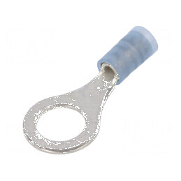 Vârf inelar M8 pentru cabluri de 1÷2,5mm², izolat, din cupru cositorit, temperatura de operare -55÷105°C | Electronic-mag.ro | Componente Electronice