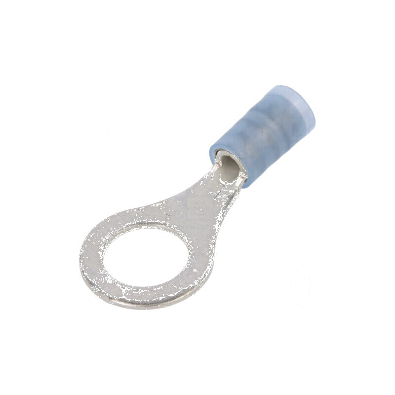 Vârf inelar M8 pentru cabluri de 1÷2,5mm², izolat, din cupru cositorit, temperatura de operare -55÷105°C | Electronic-mag.ro | Componente Electronice
