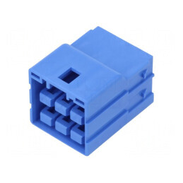 Conector Cablu-Cablu Mufă CP-4.5 Hermafrodit cu 6 PIN-uri pe Cablu | Electronic-mag.ro | Componente Electronice