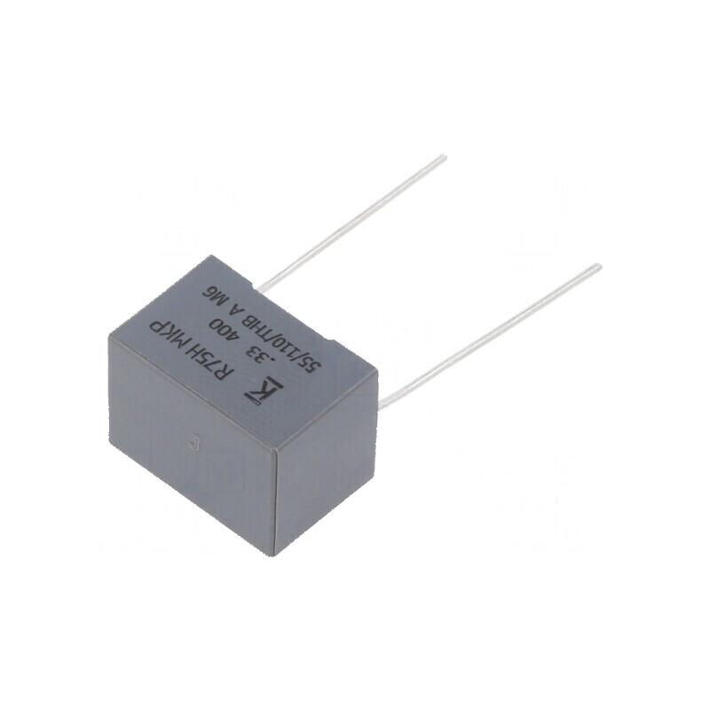 Condensator polipropilenă R75 330nF 18x13x12mm THT ±5% - Componentă electronică de înaltă calitate | Electronic-mag.ro | Componente Electronice