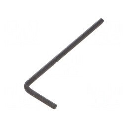 Cheie imbus HEX 2mm din oțel crom-vanadium, lungime totală 51mm | Electronic-mag.ro | Componente Electronice