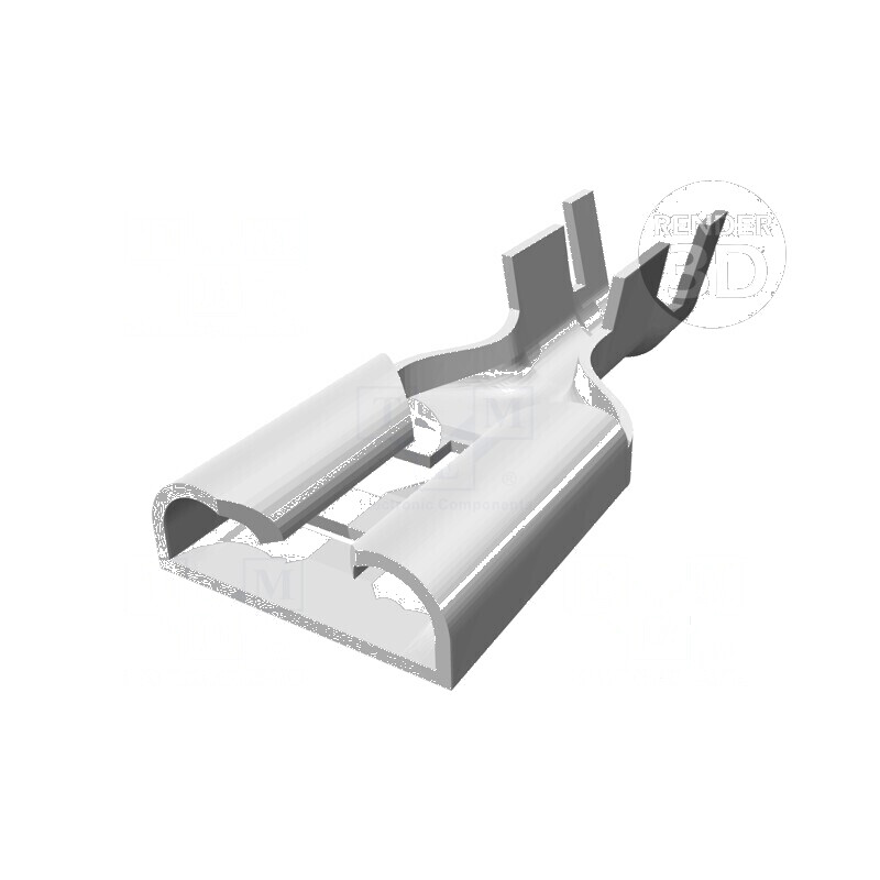 Terminal plat 9,5mm 1,2mm mamă pentru cablu drept 3÷6mm², crimpat | Electronic-mag.ro | Componente Electronice Terminal plat 9,5mm 1,2mm mamă pentru cablu drept 3÷6mm², crimpat | Electronic-mag.ro | Componente Electronice