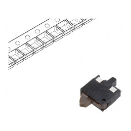 Comutator cu Senzor Pozitiv 2 SPST 0,01A/5VDC 500mΩ 0,29N 2,1mm - Comutator Electric Profesional | Electronic-mag.ro | Componente Electronice