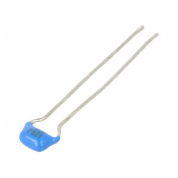 Condensator ceramic MLCC 100nF 50V C0G (NP0) ±5% THT 2,5mm - Componentă electronică de înaltă precizie | Electronic-mag.ro | Componente Electronice