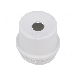 Manșon elastic din elastomer termoplastic TPE gri pentru grosimi de panou 1,5÷4,5mm | Electronic-mag.ro | Componente Electronice