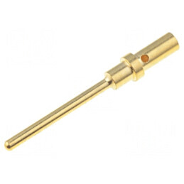 Pin tată 20 gold flash 22AWG-20AWG ATM contacte întoarse - Conector de calitate superioară pentru aplicații electrice | Electronic-mag.ro | Componente Electronice