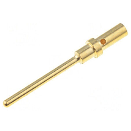 Pin tată 20 gold flash 22AWG-20AWG ATM contacte întoarse - Conector de calitate superioară pentru aplicații electrice | Electronic-mag.ro | Componente Electronice