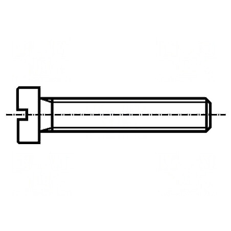 Şurub M1,4x16 mm cu Cap Rotund Crestat din Oţel Fără Înveliş | Electronic-mag.ro | Componente Electronice