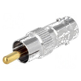 Adaptor BNC Soclu la RCA Mufă - Conector pentru Video și Audio Profesional | Electronic-mag.ro | Componente Electronice